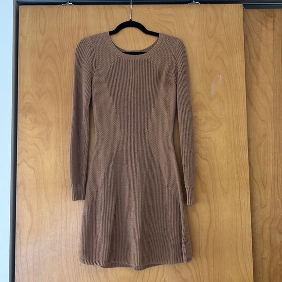 Dresses & Skirts - Boutique Brown Sweater Dress Size S